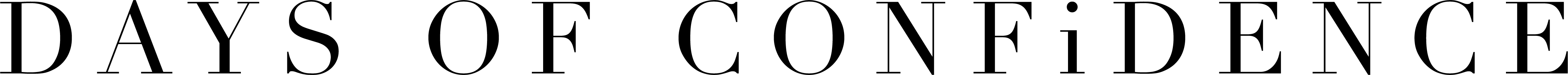 DaysOfConfidence